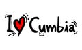 Cumbia music style love