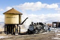 Cumbres and Toltec Narrow Gauge Railroad, Antonito, Colorado, US Royalty Free Stock Photo