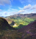 The Cumbrian Mountains from Bull Crag