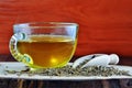 Cumin seed tea, jeera water for weight loss Royalty Free Stock Photo