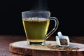 Cumin seed tea, jeera water for weight loss Royalty Free Stock Photo