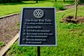 Rotary PLaque in Park