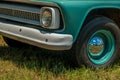 Wheel and Fender of Chevy Truck Royalty Free Stock Photo