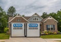 Moving Units in Driveway Royalty Free Stock Photo