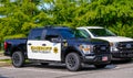 Sheriffs Truck at Nine Eleven Memorial