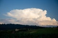 Cumulonimbus cloud Royalty Free Stock Photo