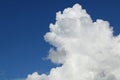 Cumulonimbus cloud and blue sky #3 Royalty Free Stock Photo