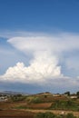 Cumulonimbus cloud landscape
