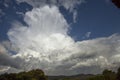 Thunderstorm forming over the hills of Minas Gerais.