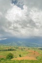 Cumulonimbus tropical mountain Royalty Free Stock Photo