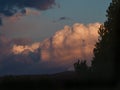 Cumulus Cloud On The Border
