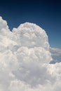 Cumulus Clouds as Seen From Aeroplane Royalty Free Stock Photo