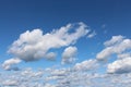 Cumulus clouds Royalty Free Stock Photo