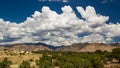 Cumulus Clouds over Utah Royalty Free Stock Photo