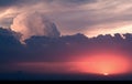 Cumulus Sunset