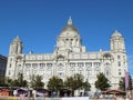 The Cunard Building at the Pier Head in Liverpool