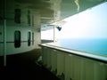 Cunard ocean liner Queen Mary 2 QM2 forward observation deck