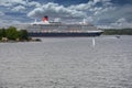 Cunard Queen Victoria navigate the Stockholm Archipelago on the Ba