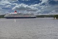 Cunard Queen Victoria navigate the Stockholm Archipelago on the Ba