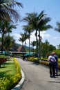 Jaime Duque park near Bogota with a copy of the Taj mahal, ancyent seven wonders and lakes