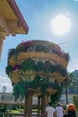 Jaime Duque park near Bogota with a copy of the Taj mahal, ancyent seven wonders and lakes