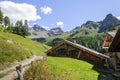 Cuneaz (Aosta Valley - North Italy) Mount Perrin Royalty Free Stock Photo