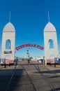 Cunningham Pier on the Geelong waterfront in Australia.