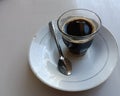 A cup of Aceh's signature coffee Royalty Free Stock Photo