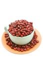 Cup of Adzuki Beans Royalty Free Stock Photo