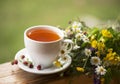 Cup of aromatic tea Royalty Free Stock Photo