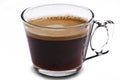 Cup of black coffe Royalty Free Stock Photo
