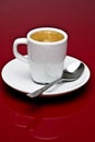 Cup of black coffe Royalty Free Stock Photo