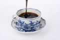 Cup with black coffe