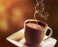 Cup of black coffee Royalty Free Stock Photo