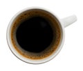 Cup of black coffee Royalty Free Stock Photo