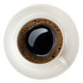 Cup of black coffee Royalty Free Stock Photo