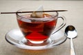 Cup of black tea. Royalty Free Stock Photo