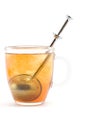 Cup of brewing tea Royalty Free Stock Photo