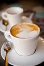 A cup of cappucino Royalty Free Stock Photo