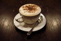 Cup of cappucino