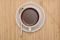 Cup of coffe with clipping paths Royalty Free Stock Photo
