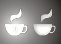 Cup of coffe illustration Royalty Free Stock Photo