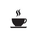 Cup of coffee icon vector illustration Royalty Free Stock Photo