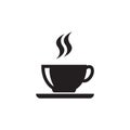 Cup of coffee icon vector illustration Royalty Free Stock Photo