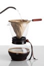 Cup of coffee and chemex