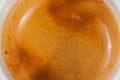 Cup of coffee with foam, texture or background Royalty Free Stock Photo