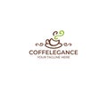 Cup of Coffee Logo Template. Drink Vector Design