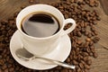 Cup of coffee. Royalty Free Stock Photo