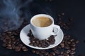 A Cup of Coffee Royalty Free Stock Photo
