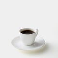 Cup of coffee on transparent background